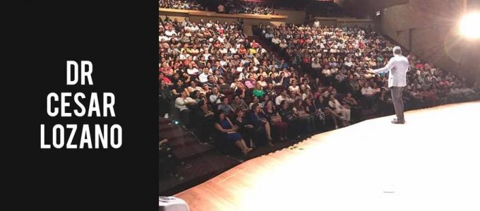 Dr. Cesar Lozano at McAllen Performing Arts Center