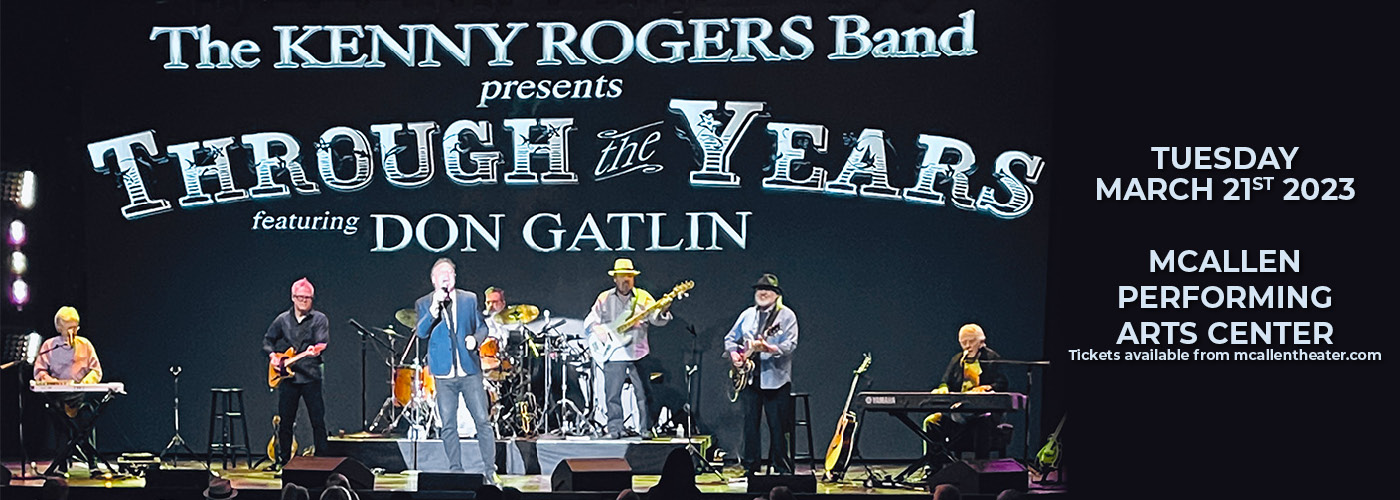 Through The Years - Tribute To Kenny Rogers at McAllen Performing Arts Center