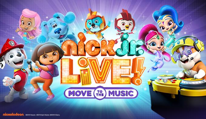 Nick Jr. Live! Move to the Music at McAllen Performing Arts Center