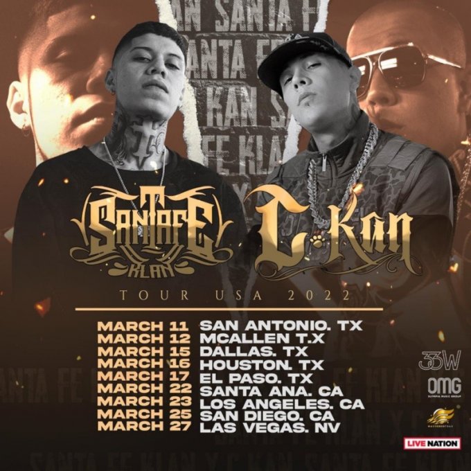 Santa Fe Klan & C-Kan at McAllen Performing Arts Center