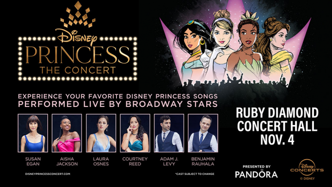 Disney Princess - The Concert at McAllen Performing Arts Center