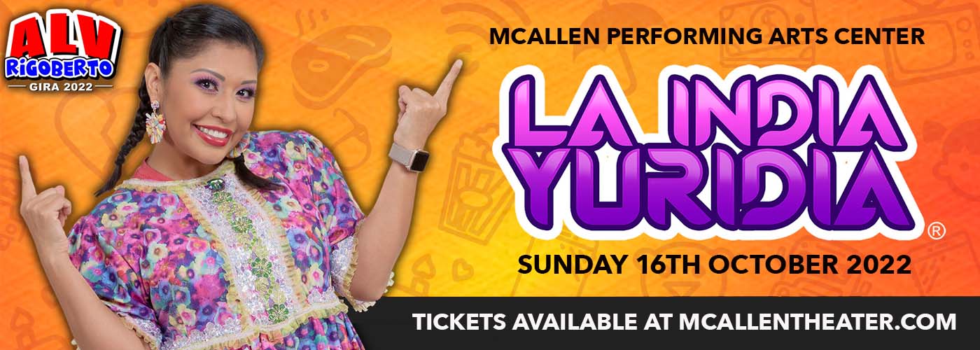 La India Yuridia at McAllen Performing Arts Center