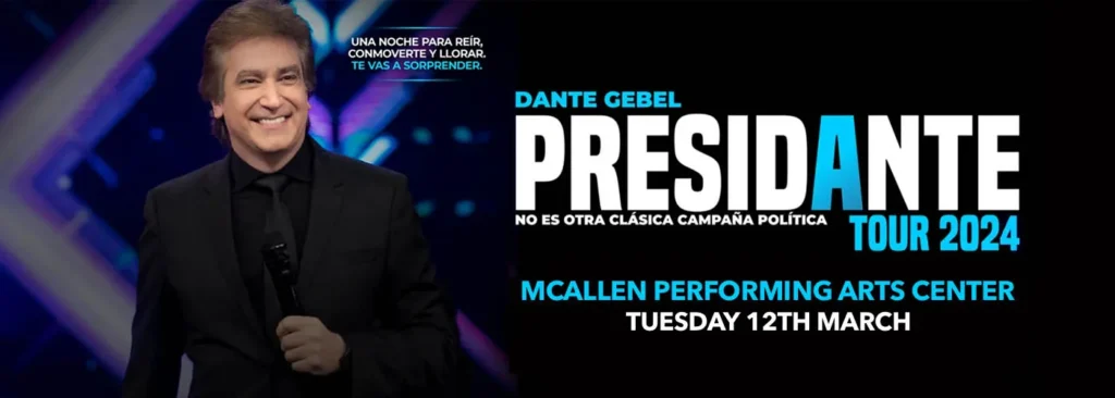 Dante Gebel at McAllen Performing Arts Center