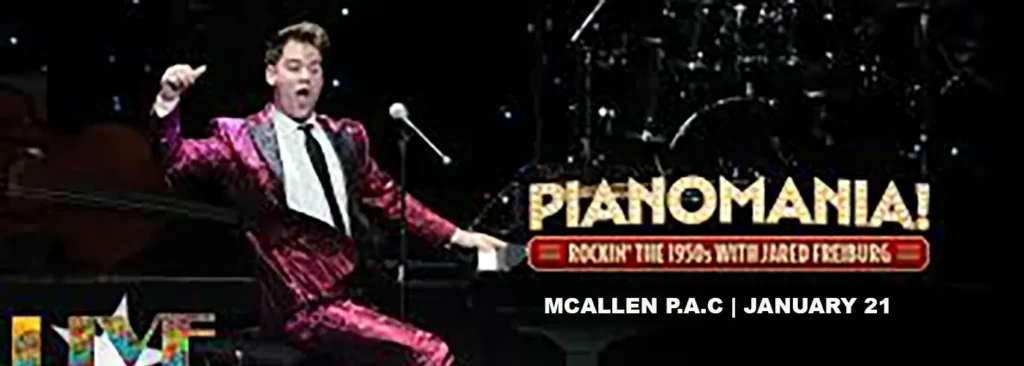 Pianomania at McAllen Performing Arts Center