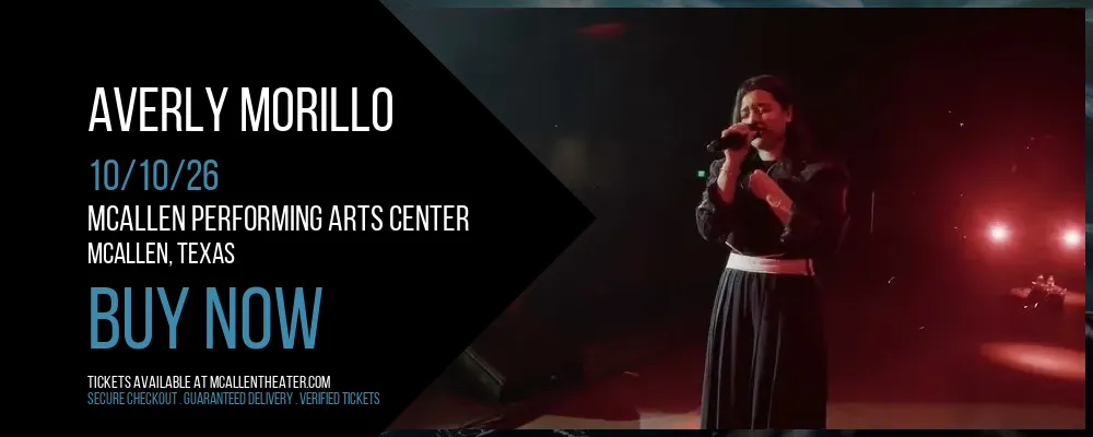 Averly Morillo at McAllen Performing Arts Center